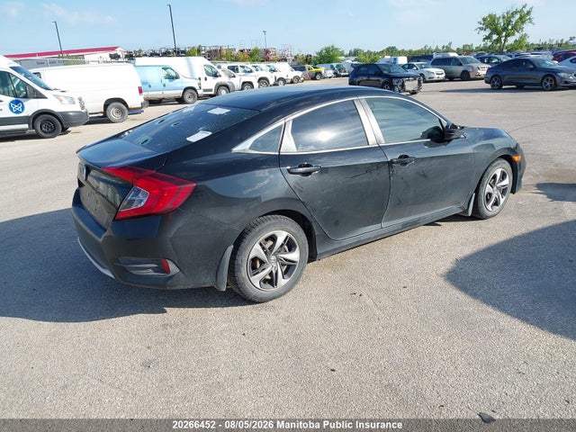 Honda Civic Lx 2019 2HGFC2F58KH040052 Image 4
