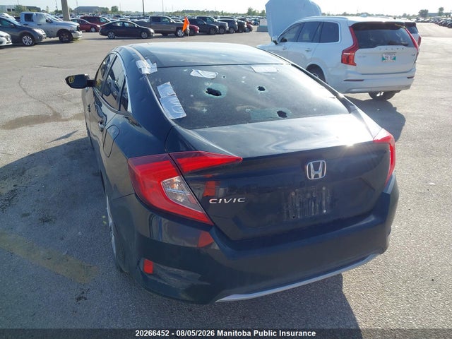 Honda Civic Lx 2019 2HGFC2F58KH040052 Image 6