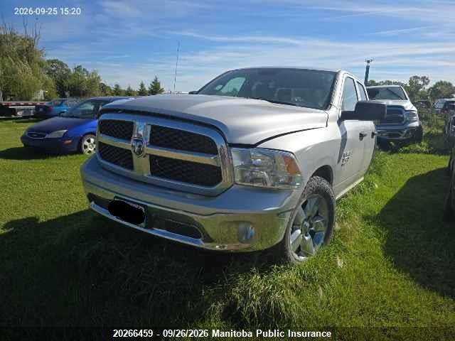 20266459 :رقم المزاد ، 1C6RR7FG0KS594873 vin ، 2019 Dodge Ram 1500 Tradesman Quad Cab مزاد بيع