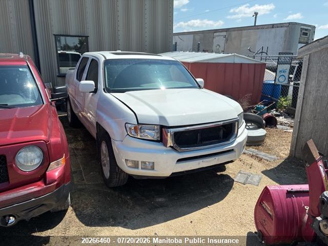 2010 Honda Ridgeline Rtl მანქანა იყიდება აუქციონზე, vin: 5FPYK1F54AB502462, აუქციონის ნომერი: 20266460