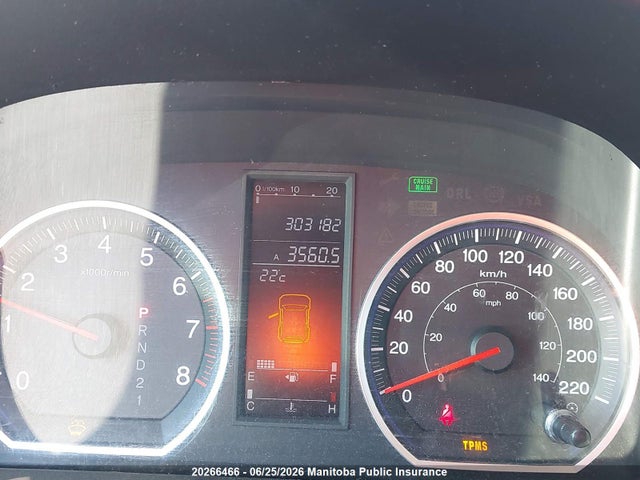 20266466 :رقم المزاد ، 5J6RE48717L813707 vin ، 2007 Honda Cr-v Ex-l مزاد بيع