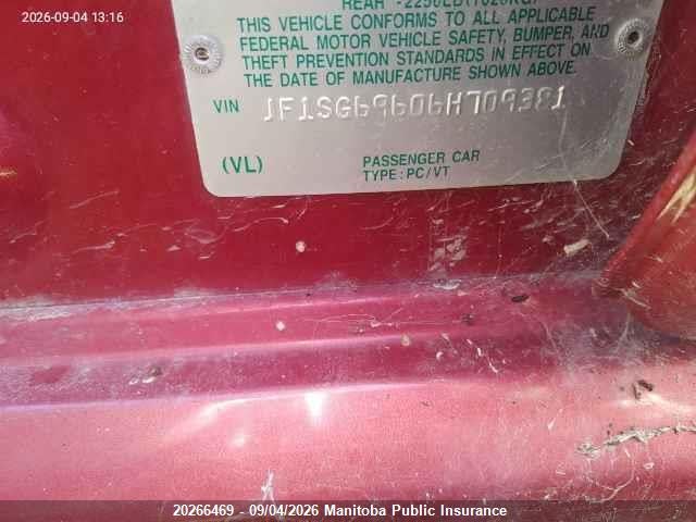 20266469 :رقم المزاد ، JF1SG69606H709381 vin ، 2006 Subaru Forester 2.5 Xt مزاد بيع