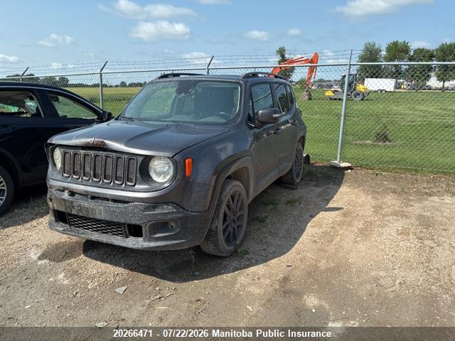 Продажа на аукционе авто 2016 Jeep Renegade North, vin: ZACCJBBT9GPC92992, номер лота: 20266471