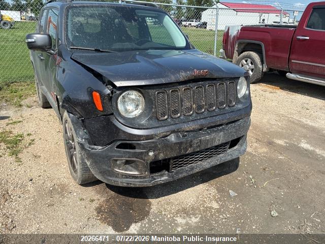 Aukcja sprzedaży 2016 Jeep Renegade North, vin: ZACCJBBT9GPC92992, numer aukcji: 20266471