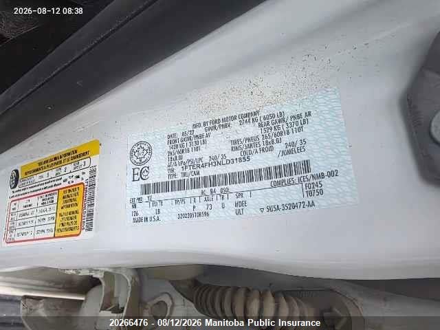 Ford Ranger Xlt Supercrew 2022 1FTER4FH3NLD31855 Image 9