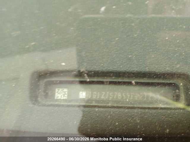 Aukcja sprzedaży 2009 Chevrolet Malibu Lt, vin: 1G1ZJ57B59F221735, numer aukcji: 20266490