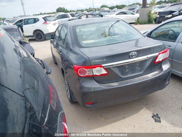 20266493 :رقم المزاد ، 2T1BU4EE2BC541505 vin ، 2011 Toyota Corolla Le مزاد بيع
