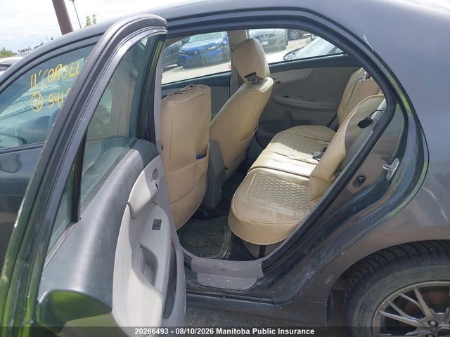 20266493 :رقم المزاد ، 2T1BU4EE2BC541505 vin ، 2011 Toyota Corolla Le مزاد بيع
