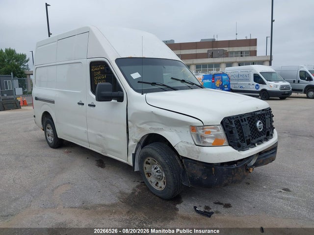 2012 Nissan Nv 2500 S V8 Cargo Van მანქანა იყიდება აუქციონზე, vin: 1N6AF0LY4CN106301, აუქციონის ნომერი: 20266526