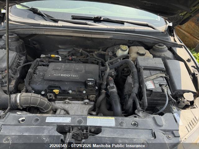 20266545 :رقم المزاد ، 1G1PC5SB5F7238954 vin ، 2015 Chevrolet Cruze Lt Turbo مزاد بيع
