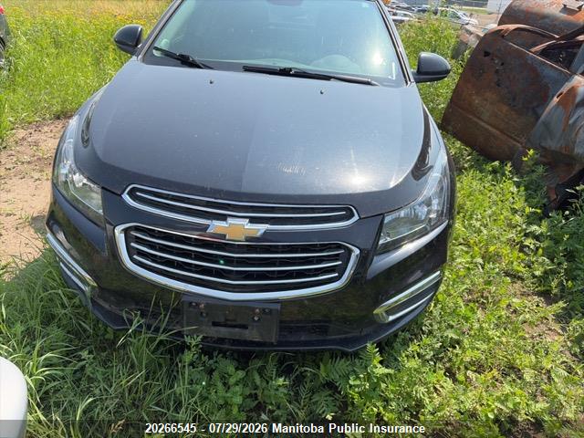 20266545 :رقم المزاد ، 1G1PC5SB5F7238954 vin ، 2015 Chevrolet Cruze Lt Turbo مزاد بيع