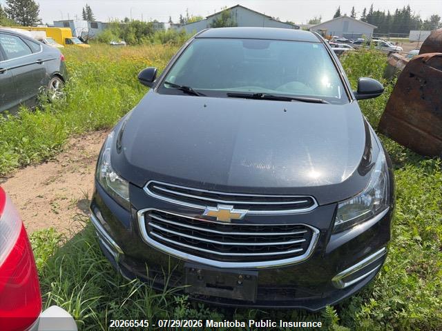 20266545 :رقم المزاد ، 1G1PC5SB5F7238954 vin ، 2015 Chevrolet Cruze Lt Turbo مزاد بيع