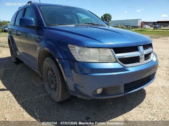 20266554 :رقم المزاد ، 3D4PH6FV1AT153684 vin ، 2010 Dodge Journey R/t مزاد بيع