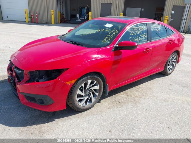 Honda CIVIC EX 2017 2HGFC2F84HH028578 Image 2