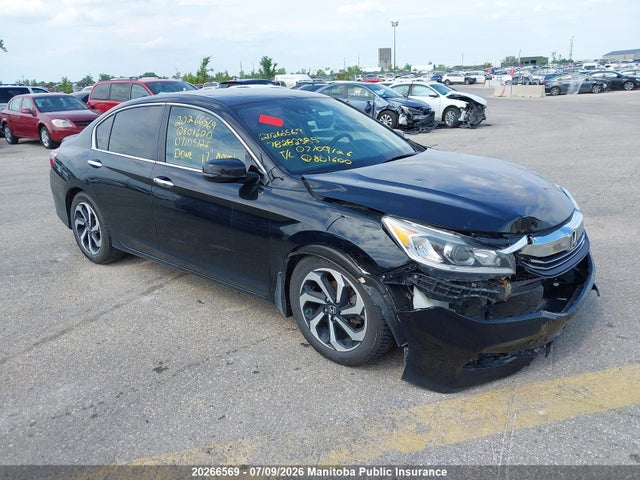 2017 Honda Accord Se მანქანა იყიდება აუქციონზე, vin: 1HGCR2F73HA801600, აუქციონის ნომერი: 20266569