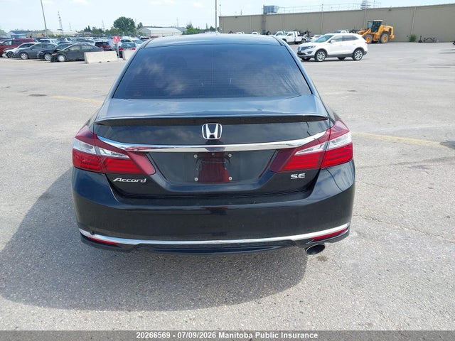 2017 Honda Accord Se მანქანა იყიდება აუქციონზე, vin: 1HGCR2F73HA801600, აუქციონის ნომერი: 20266569