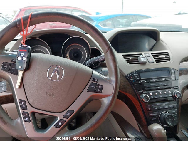 2013 Acura Mdx Tech მანქანა იყიდება აუქციონზე, vin: 2HNYD2H68DH000612, აუქციონის ნომერი: 20266591