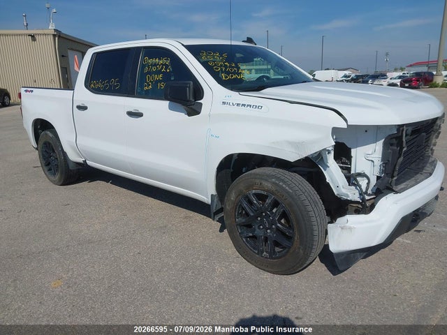 Aukcja sprzedaży 2022 Chevrolet Silverado 1500 Custom Crew Cab, vin: 1GCPDBEK8NZ594252, numer aukcji: 20266595