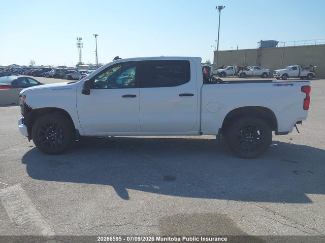 20266595 :رقم المزاد ، 1GCPDBEK8NZ594252 vin ، 2022 Chevrolet Silverado 1500 Custom Crew Cab مزاد بيع