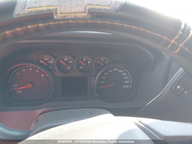 20266595 :رقم المزاد ، 1GCPDBEK8NZ594252 vin ، 2022 Chevrolet Silverado 1500 Custom Crew Cab مزاد بيع