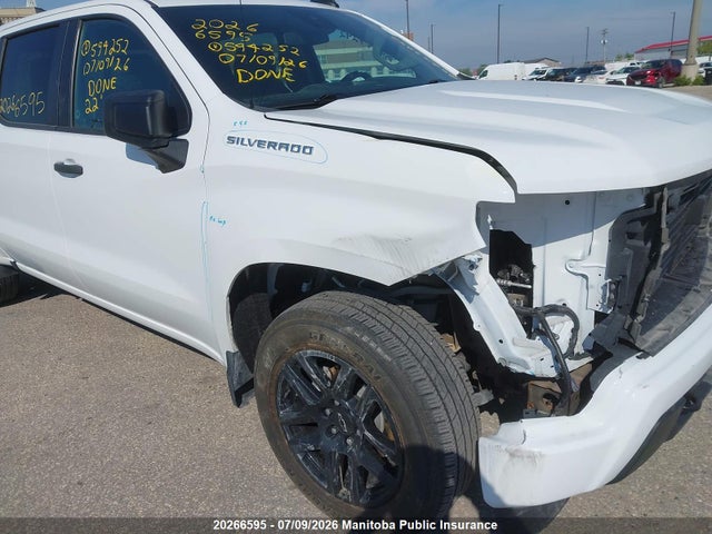 20266595 :رقم المزاد ، 1GCPDBEK8NZ594252 vin ، 2022 Chevrolet Silverado 1500 Custom Crew Cab مزاد بيع