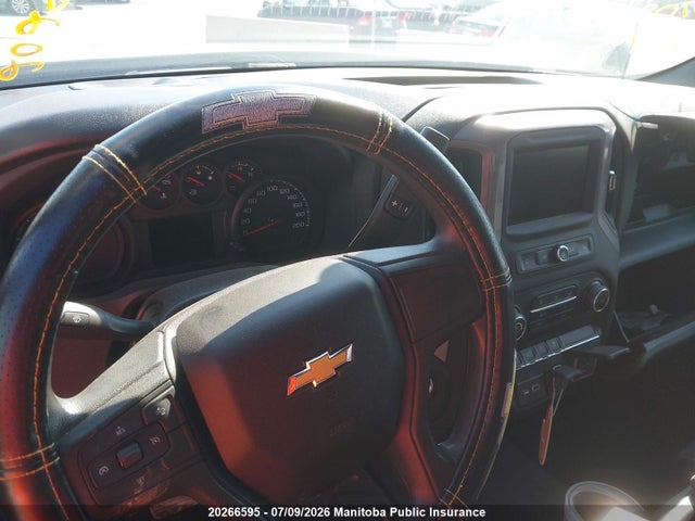 20266595 :رقم المزاد ، 1GCPDBEK8NZ594252 vin ، 2022 Chevrolet Silverado 1500 Custom Crew Cab مزاد بيع