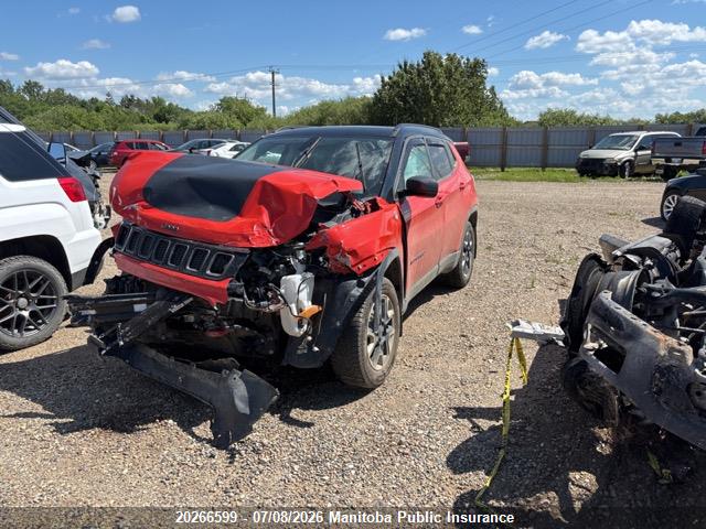 Jeep Compass Trailhawk 2018 3C4NJDDB8JT128304 Image 2