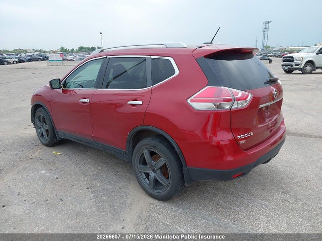 Nissan Rogue Sl 2015 5N1AT2MV7FC880386 Image 3