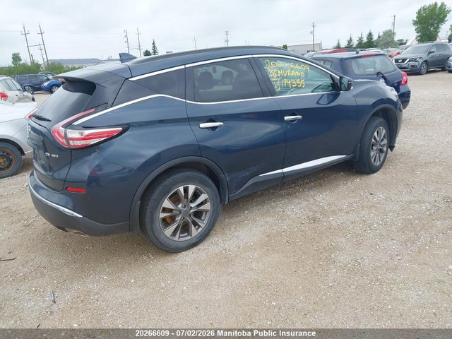 Aukcja sprzedaży 2018 Nissan Murano Sv, vin: 5N1AZ2MH8JN174355, numer aukcji: 20266609