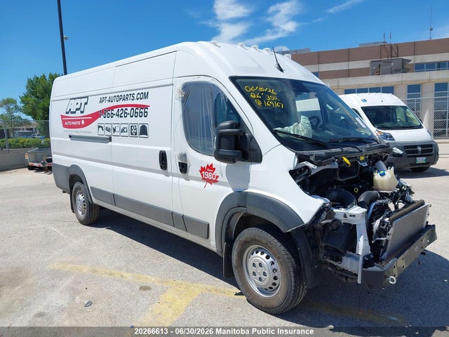 20266613 :رقم المزاد ، 3C6MRVJG8TE169167 vin ، 2026 Ram Promaster 3500 Cargo Van مزاد بيع