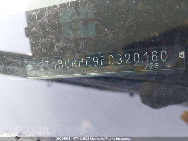 Toyota Corolla S 2015 2T1BURHE9FC320160 Image 9