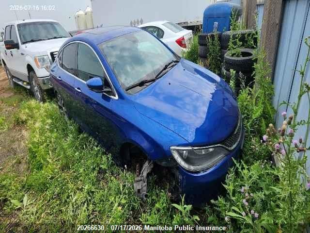 Chrysler 200 C V6 2015 1C3CCCCG6FN507323 Image 1