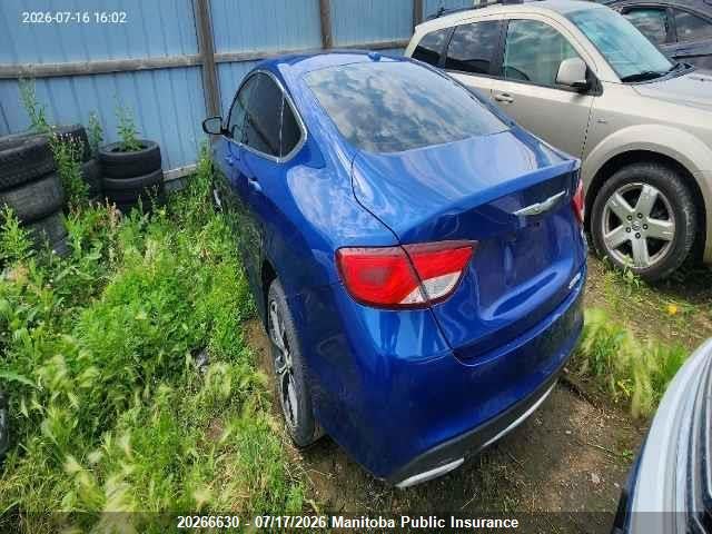 Chrysler 200 C V6 2015 1C3CCCCG6FN507323 Image 3