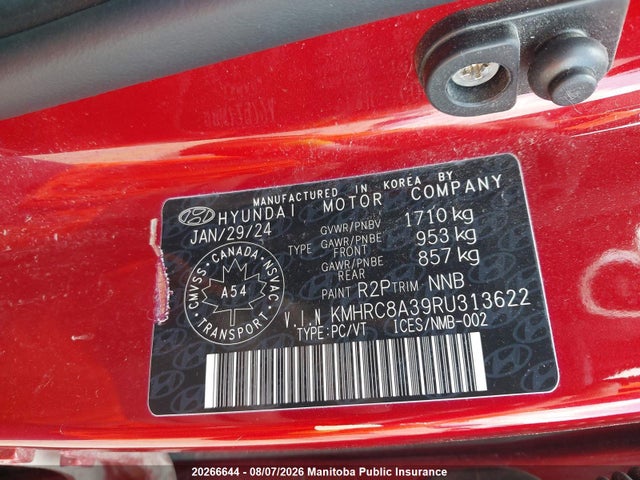 Hyundai Venue Preferred 2024 KMHRC8A39RU313622 Image 9