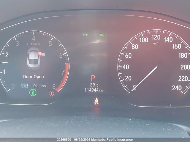 2019 Honda Accord Sport მანქანა იყიდება აუქციონზე, vin: 1HGCV1F37KA807362, აუქციონის ნომერი: 20266650