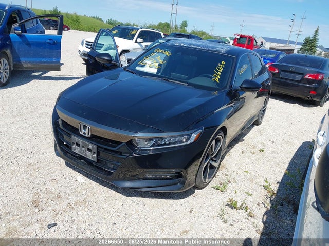 2019 Honda Accord Sport მანქანა იყიდება აუქციონზე, vin: 1HGCV1F37KA807362, აუქციონის ნომერი: 20266650
