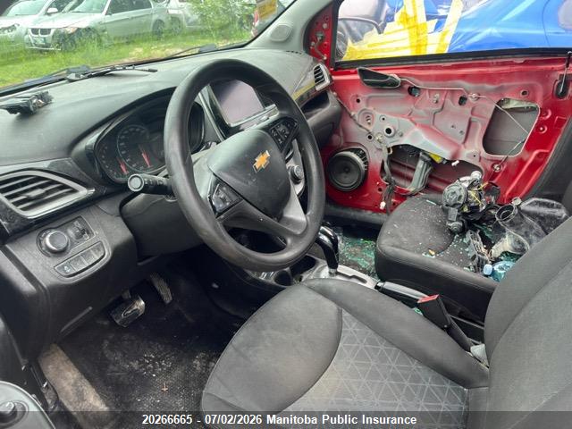 20266665 :رقم المزاد ، KL8CD6SA2KC728942 vin ، 2019 Chevrolet Spark Lt مزاد بيع