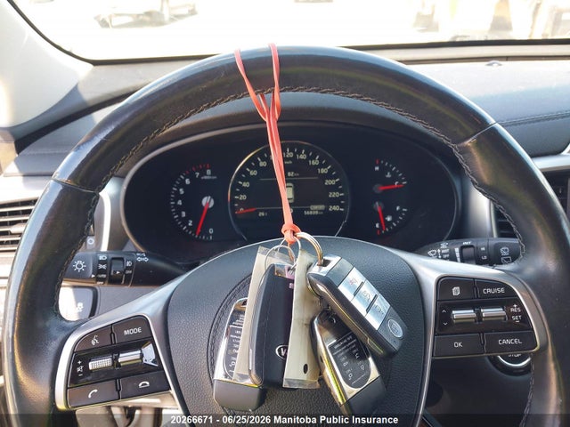 2019 Kia Sorento Ex V6 მანქანა იყიდება აუქციონზე, vin: 5XYPHDA56KG492720, აუქციონის ნომერი: 20266671