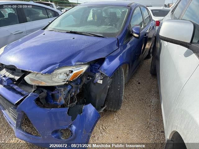Продаж на аукціоні авто 2013 Ford Focus Se, vin: 1FADP3F24DL303851, номер лоту: 20266672
