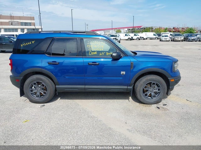 20266675 :رقم المزاد ، 3FMCR9B65RRE66508 vin ، 2024 Ford Bronco Sport Big Bend مزاد بيع