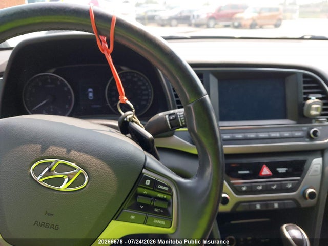 20266678 :رقم المزاد ، KMHD84LF3JU690074 vin ، 2018 Hyundai Elantra Gl مزاد بيع