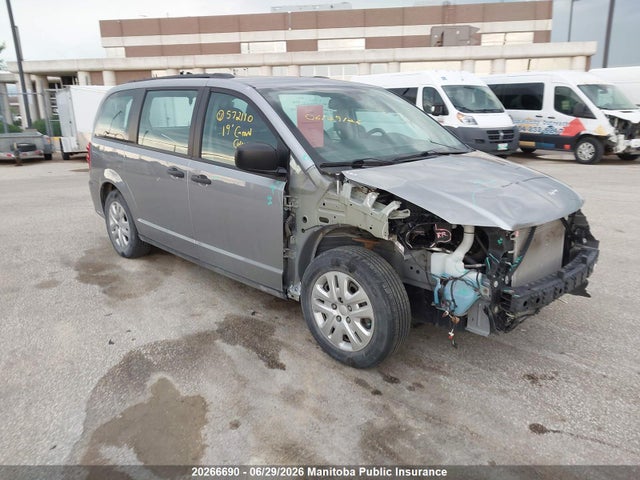 Продажа на аукционе авто 2019 Dodge Grand Caravan Cvp, vin: 2C4RDGBG5KR572110, номер лота: 20266690
