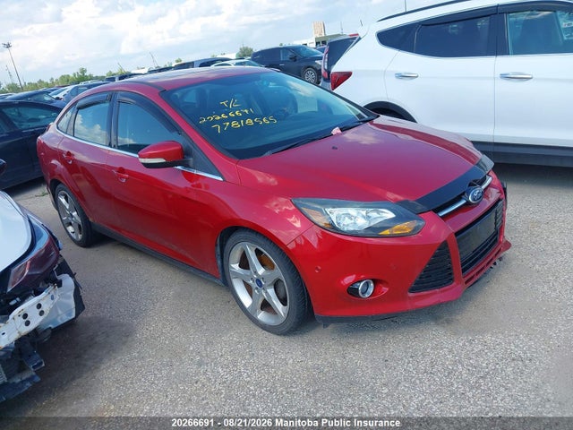 Продажа на аукционе авто 2012 Ford Focus Titanium, vin: 1FAHP3J27CL431735, номер лота: 20266691
