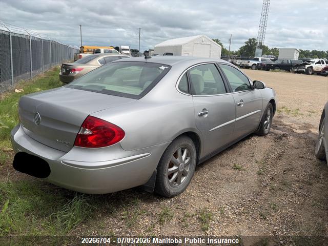 20266704 :رقم المزاد ، 2G4WF582371249611 vin ، 2007 Buick Allure Cx مزاد بيع