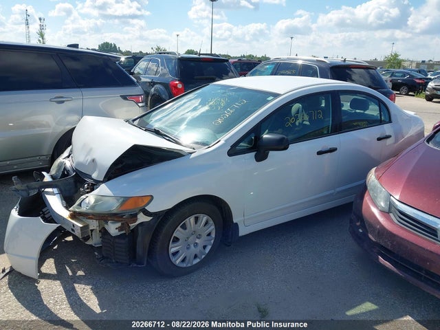 Продажа на аукционе авто 2008 Honda Civic Dx-a, vin: 2HGFA16298H106347, номер лота: 20266712