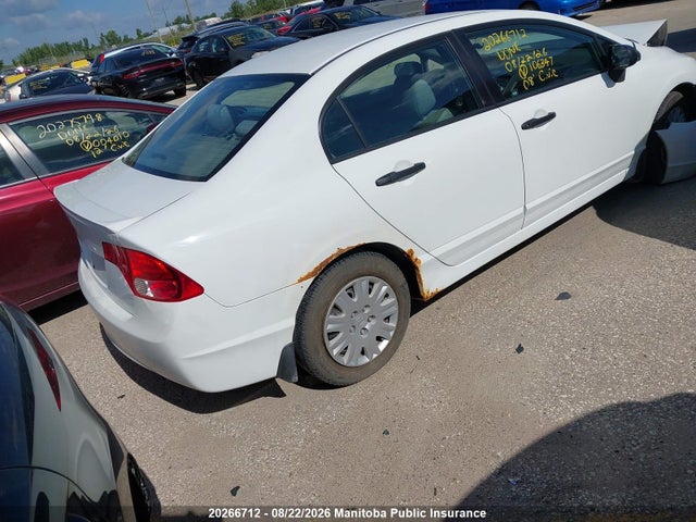 Продажа на аукционе авто 2008 Honda Civic Dx-a, vin: 2HGFA16298H106347, номер лота: 20266712