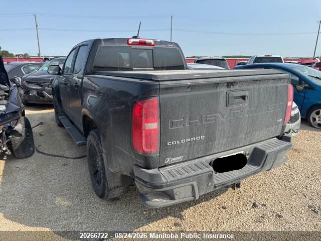 1GCGTDEN5N1153492 Chevrolet Colorado Z71 Crew Cab