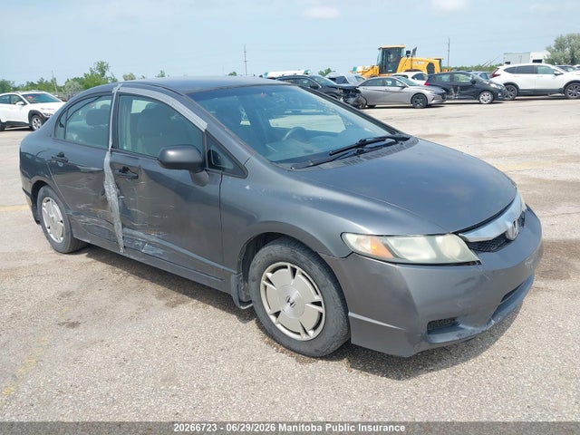2010 Honda Civic Dx მანქანა იყიდება აუქციონზე, vin: 2HGFA1F4XAH028944, აუქციონის ნომერი: 20266723
