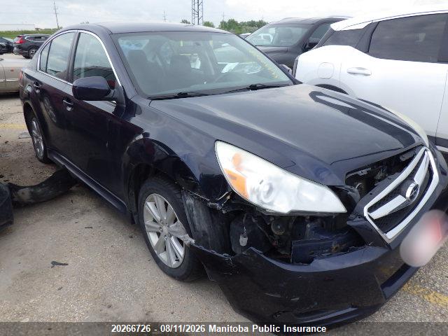 Aukcja sprzedaży 2012 Subaru Legacy 2.5i, vin: 4S3BMGB63C3009348, numer aukcji: 20266726