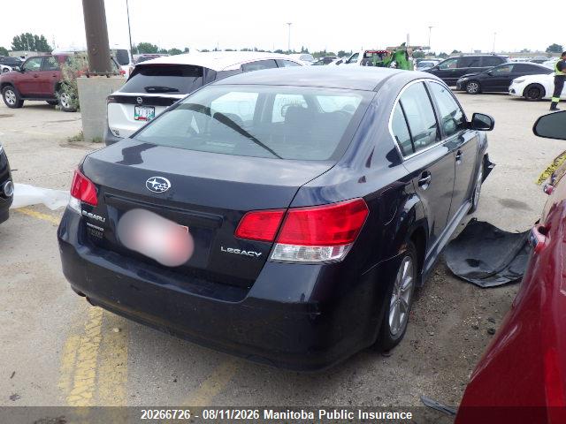 20266726 :رقم المزاد ، 4S3BMGB63C3009348 vin ، 2012 Subaru Legacy 2.5i مزاد بيع